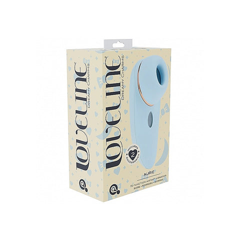 Loveline Aurie AirTapTech Rechargeable Clitoral Vibe - Clit Ticklers and Pulsators
