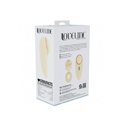 Loveline Aurie AirTapTech Rechargeable Clitoral Vibe - Clit Ticklers and Pulsators