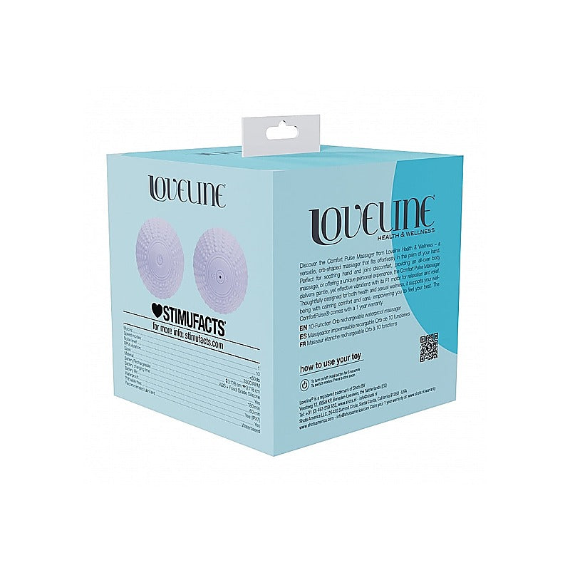 ComfortPulse 10 Functions Silicone Massager by Shots Toys - Personal Massagers