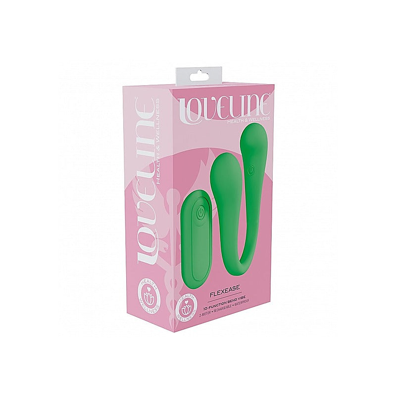 FlexEase Bend 10 Speed G Spot Vibrator by Shots Toys - G-Spot Vibrators