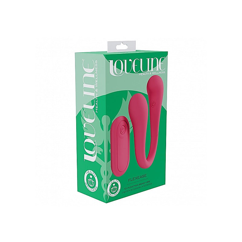 FlexEase Bend 10 Speed G Spot Vibrator by Shots Toys - G-Spot Vibrators