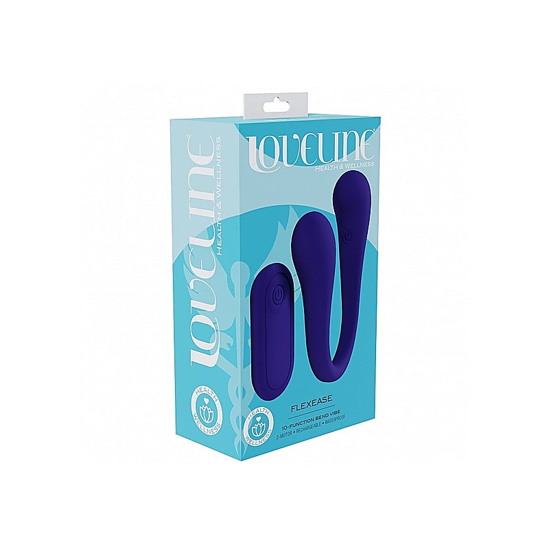 FlexEase Bend 10 Speed G Spot Vibrator by Shots Toys - G-Spot Vibrators