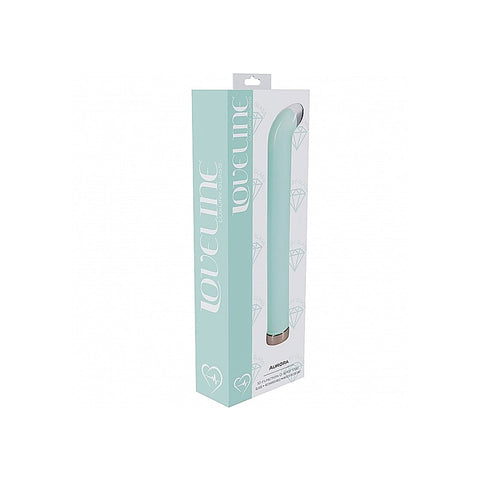 Loveline Aurora Rechargeable Glass G-Spot Vibrator - Glass Sex Toys