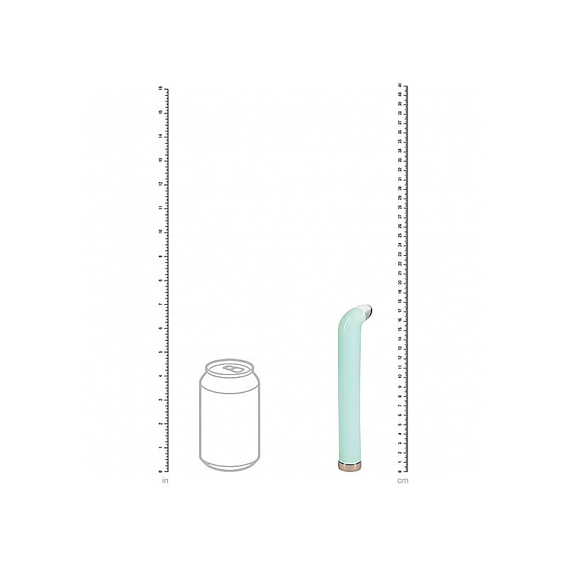 Loveline Aurora Rechargeable Glass G-Spot Vibrator - Glass Sex Toys