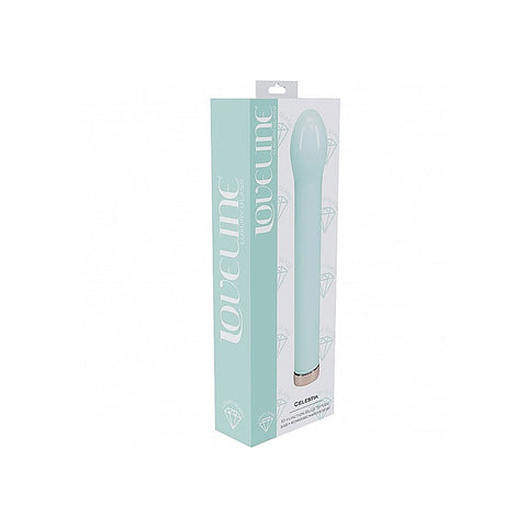 Loveline Celestia Rechargeable Glass Vibrator by Shots Toys - Glass Sex Toys