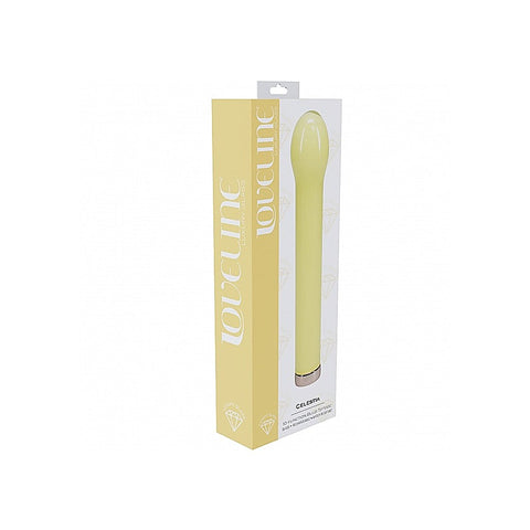 Loveline Celestia Rechargeable Glass Vibrator by Shots Toys - Glass Sex Toys