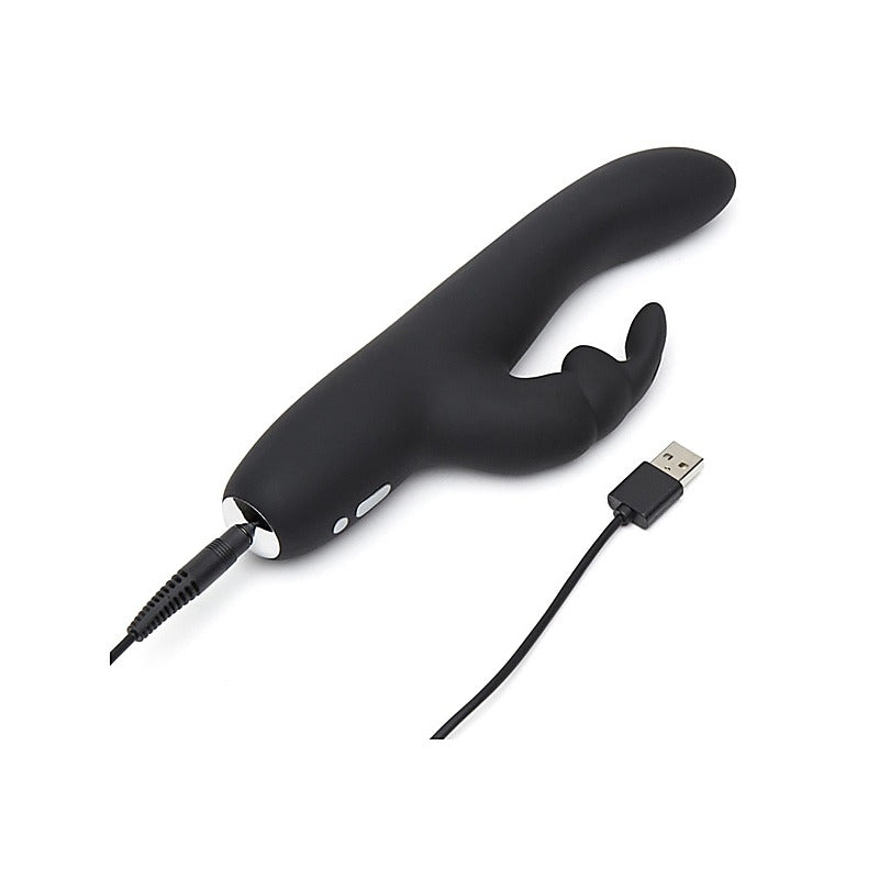 Fifty Shades of Grey Greedy Girl Slimline Rabbit Vibrator - Rabbit Vibrators