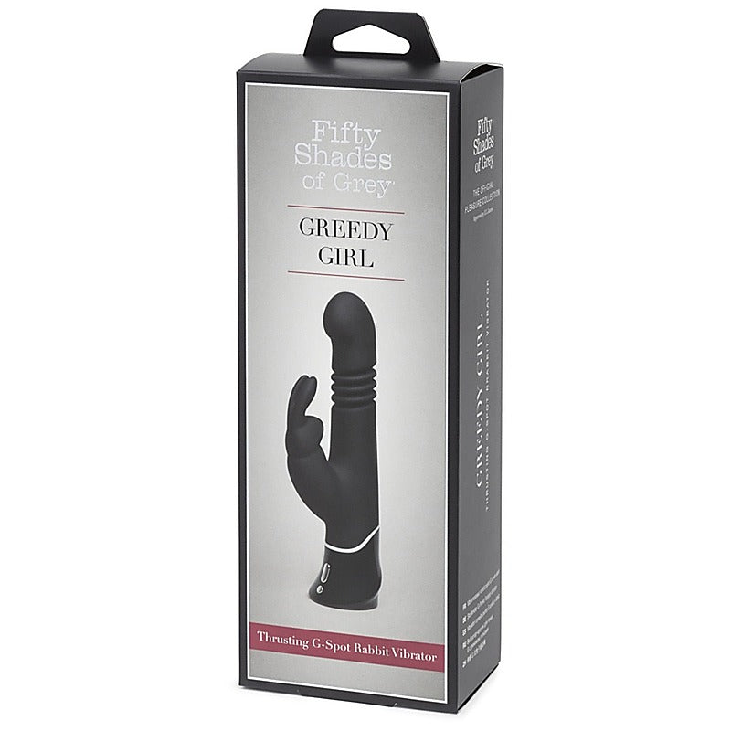 Greedy Girl Thrusting G-Spot Rabbit Vibe by Love Honey - Rabbit Vibrators