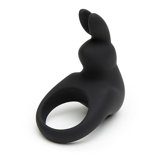 Happy Rabbit Rechargeable Rabbit Cock Ring by Love Honey - Vibrating Cock Rings