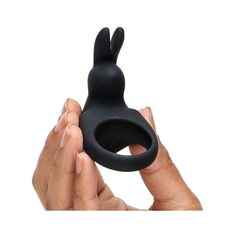 Happy Rabbit Rechargeable Rabbit Cock Ring by Love Honey - Vibrating Cock Rings