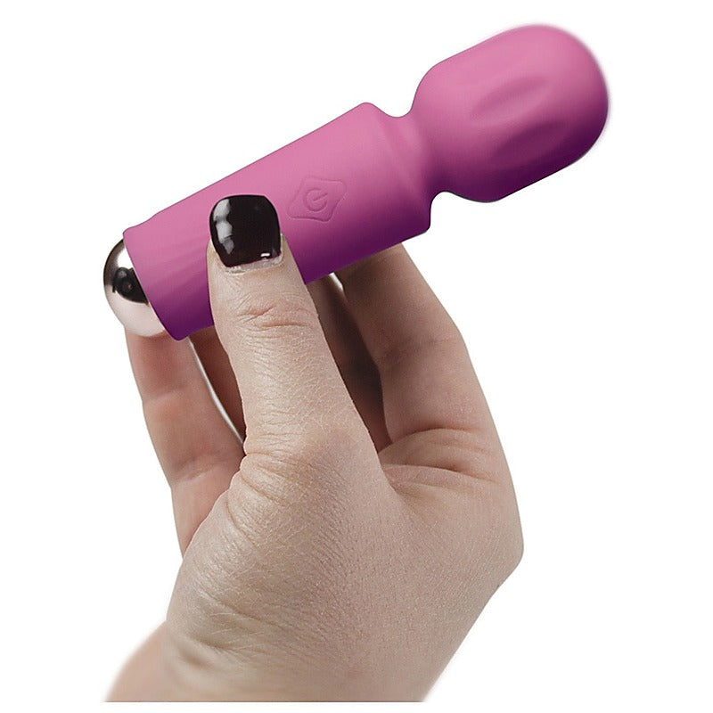 Rechargeable Mini Wand Massager by Rocks Off - Body Wands