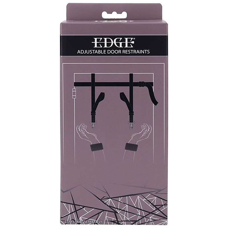 Edge Adjustable BDSM Play Door Restraints by Sportsheets - Cuffs And Restraints
