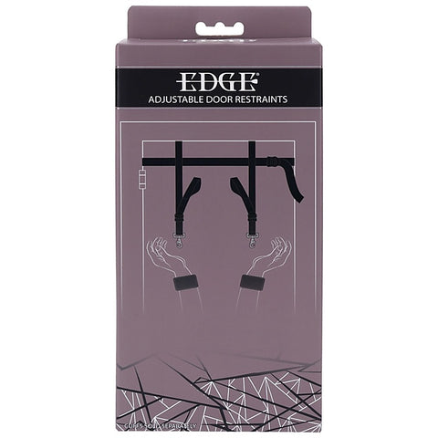 Edge Adjustable BDSM Play Door Restraints by Sportsheets - Cuffs And Restraints