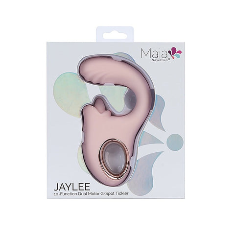 JAYLEE USB Rechargeable Dual Motor G Spot Vibrator - G-Spot Vibrators