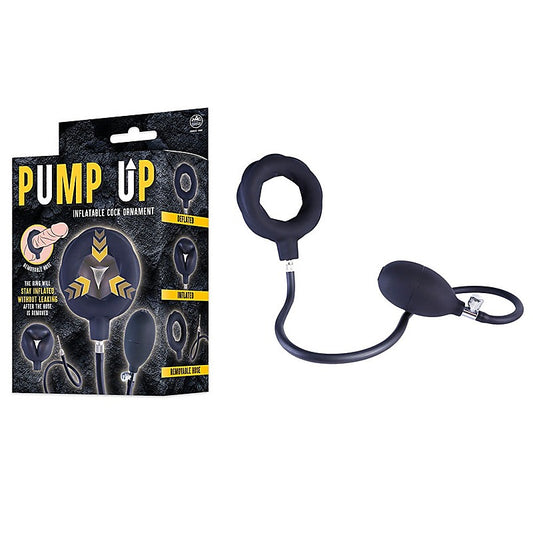 Pump Up Inflatable Cock Ring by NANMA Corporation - Stretchy Cock Rings