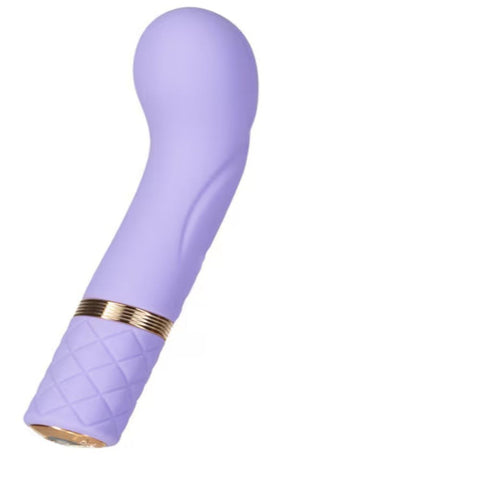 BMS Factory Pillow Talk Special Edition Sassy G Spot Vibrator Purple - Luxury Sex Toys