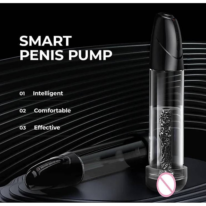 LuvPump Smart Rechargeable 2-in-1 Automatic Penis Pump - Penis Pumps And Stretchers