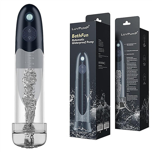 LuvPump BathFun Waterproof Automatic Penis Pump - Penis Pumps And Stretchers