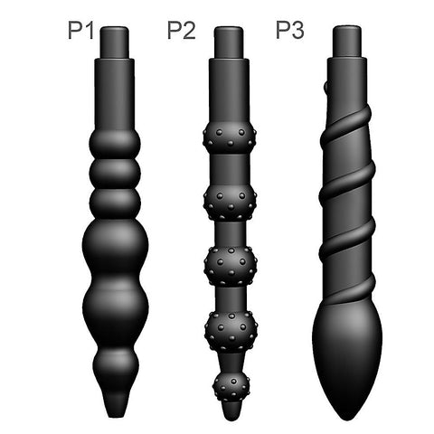 LuvPump Rosebud Manual Anal Pump by Shots Toys - Penis Pumps And Stretchers