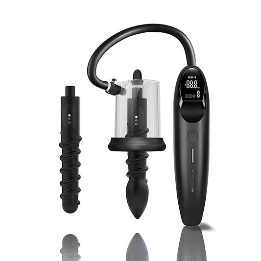 RosCup Pro Smart Anal Pump by Shots Toys - Penis Pumps And Stretchers