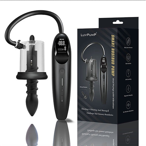 RosCup Pro Smart Anal Pump by Shots Toys - Penis Pumps And Stretchers