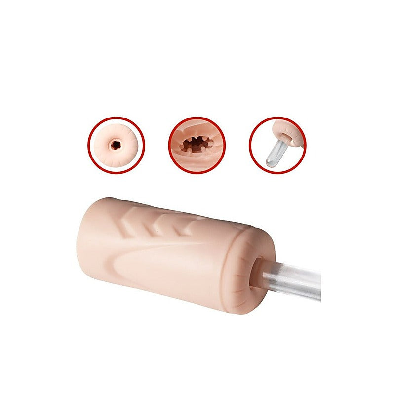 Suctroker Dual Density Sucking Vaginal Masturbator by XISE - Masturbators and Strokers