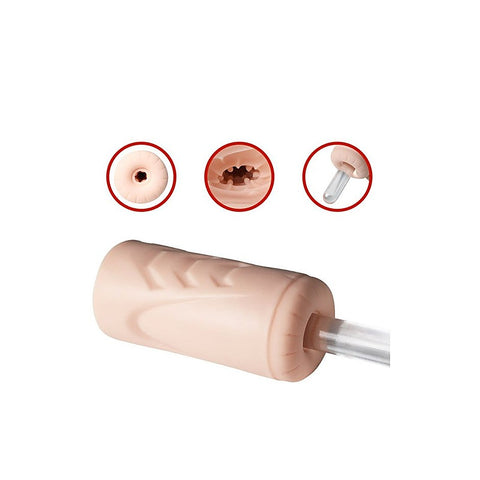Suctroker Dual Density Sucking Vaginal Masturbator by XISE - Masturbators and Strokers