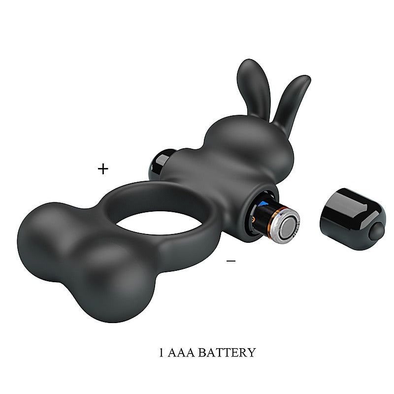 Yusuf Vibrating Mens Cock Ring with Steel Balls by Baile - Vibrating Cock Rings