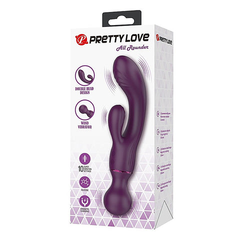 All Rounder Rechargeable Rabbit Vibrator by Baile - Rabbit Vibrators