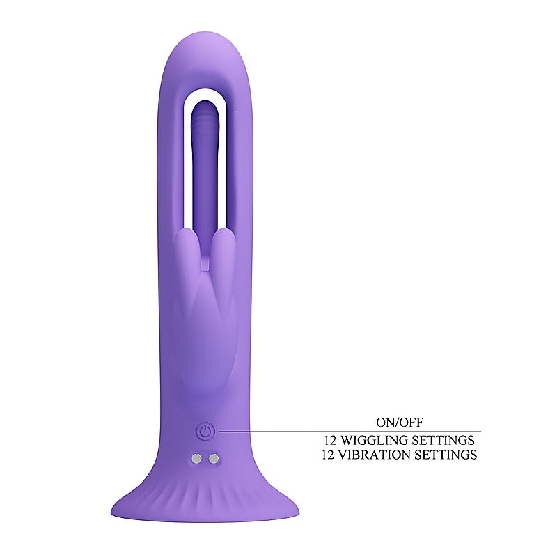 Killmoulis Vibrating and Wiggling Rabbit Vibrator by Baile - Rabbit Vibrators