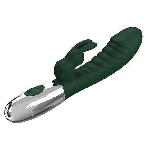 Naughty Bunny Rechargeable Silicone Rabbit Vibrator by Baile - Rabbit Vibrators