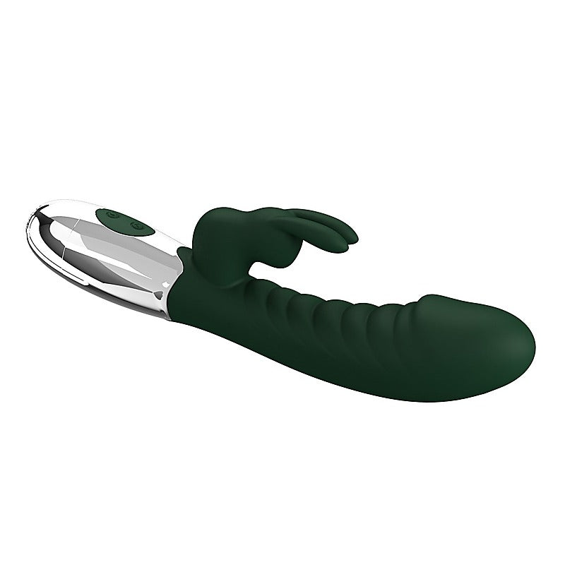 Naughty Bunny Rechargeable Silicone Rabbit Vibrator by Baile - Rabbit Vibrators