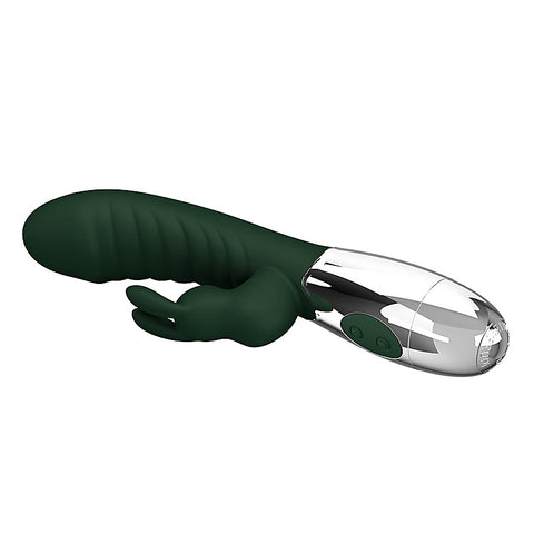 Naughty Bunny Rechargeable Silicone Rabbit Vibrator by Baile - Rabbit Vibrators