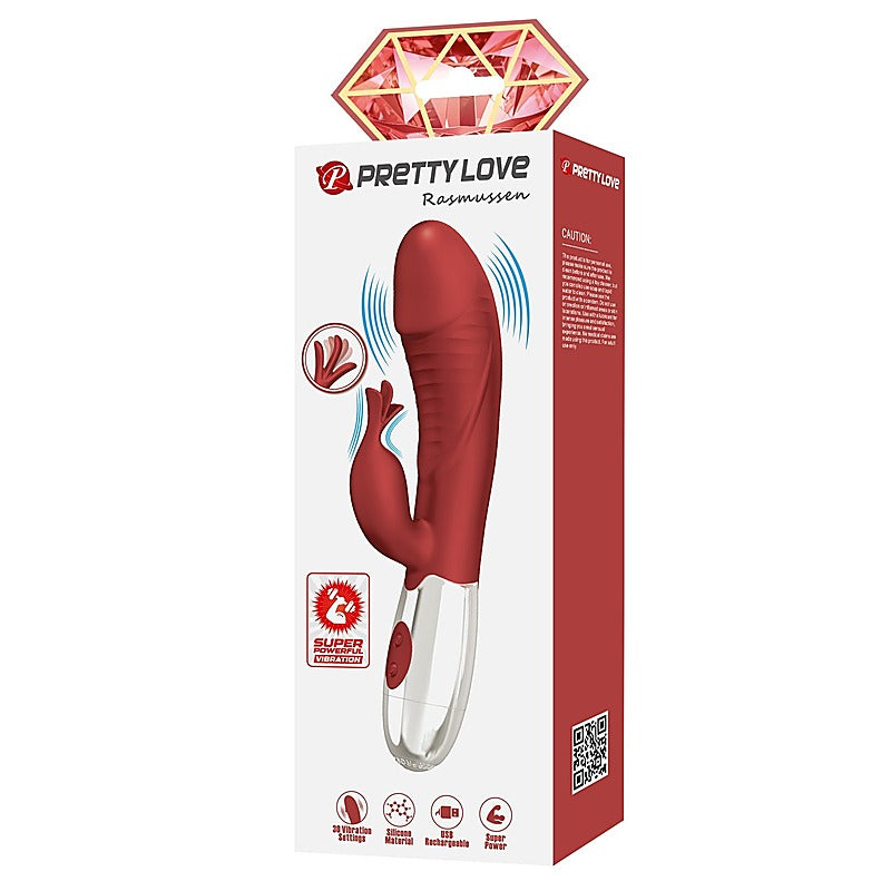 Rasmussen Rabbit Ear Rechargeable Massager by Baile - Rabbit Vibrators