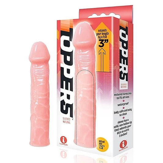 The 9's Toppers - Extender Sleeve by Icon Brands - Penis Sleeves and Extenders