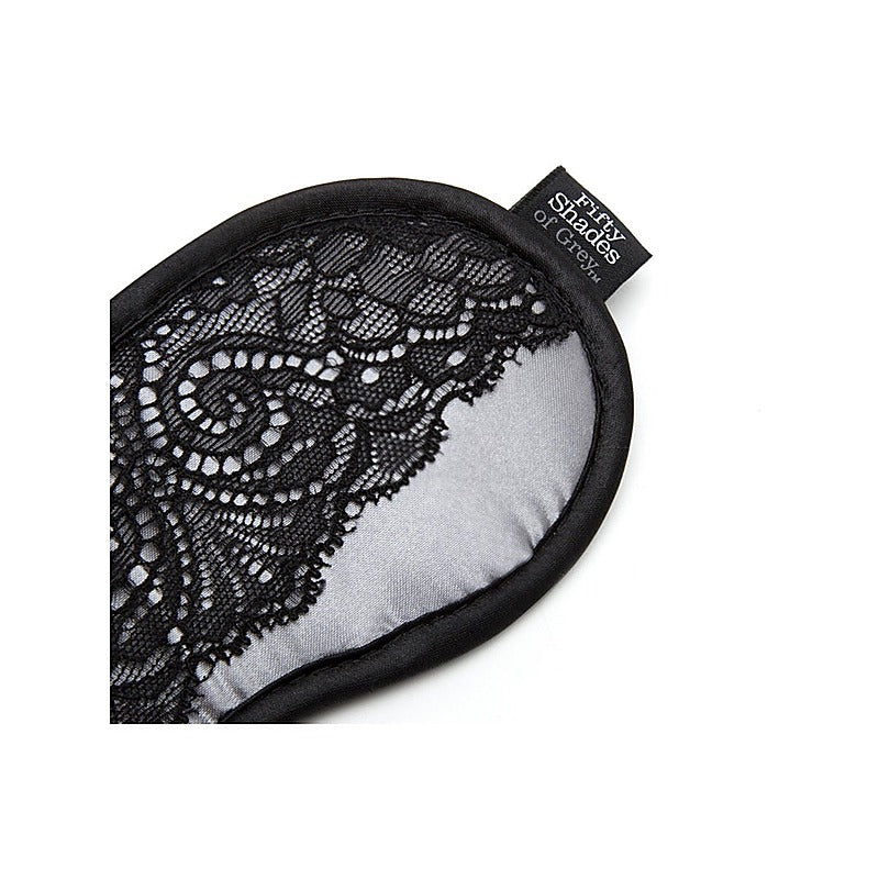 Fifty Shades of Grey Play Nice Satin and Lace Blindfold - Masks And Blindfolds