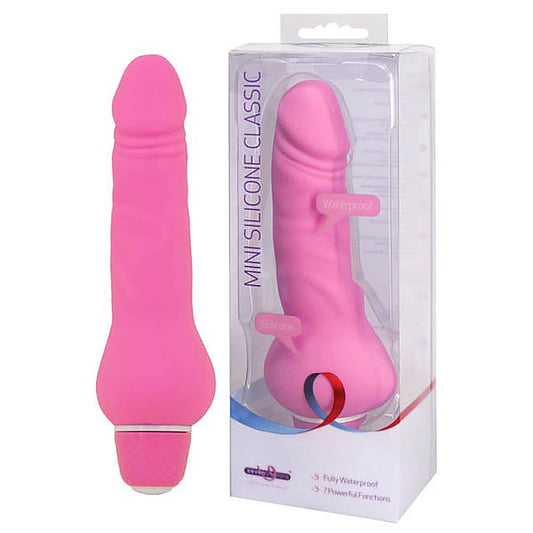Silicone Classic 5.25'' Vibrator Pink by Seven Creations - G-Spot Vibrators