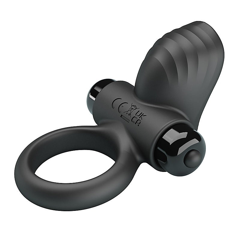 Adrien Vibrating Multi Speed Mens Cock Ring by Baile - Vibrating Cock Rings