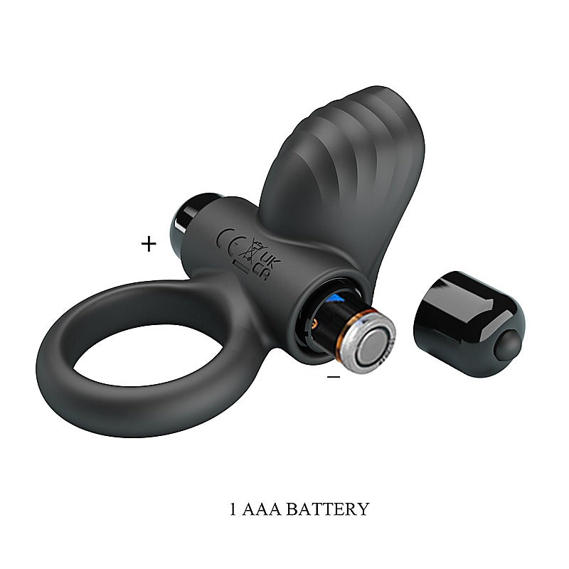 Adrien Vibrating Multi Speed Mens Cock Ring by Baile - Vibrating Cock Rings