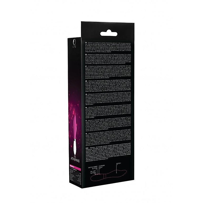 Luna Athamas Rechargeable G Spot Vibrator by Shots Toys - G-Spot Vibrators