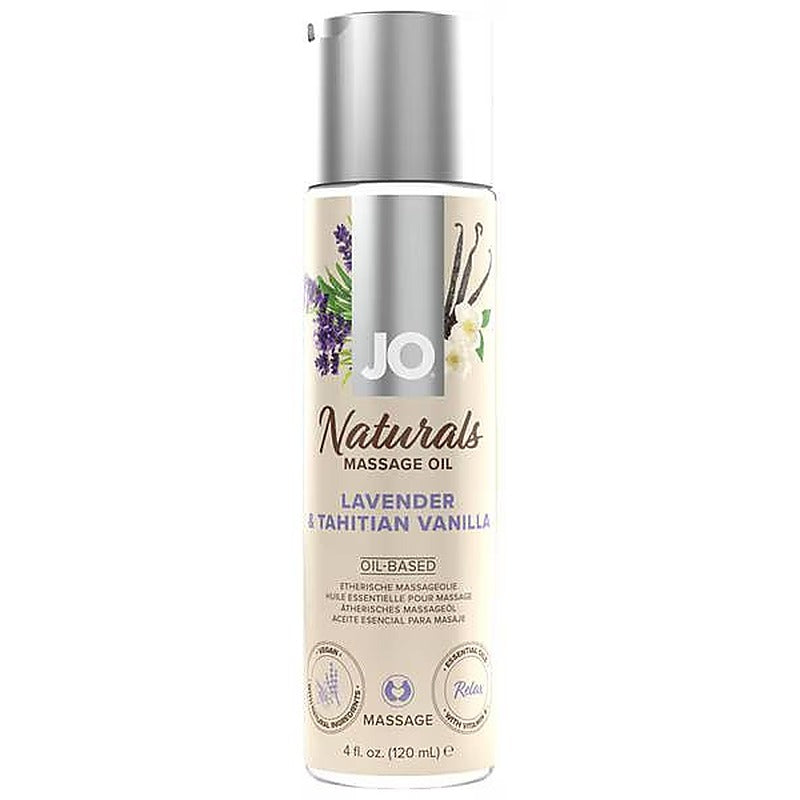 System Jo Naturals Oil Based Massage Oil 120 ml Coconut Lime - Massage Oils and Lubricants
