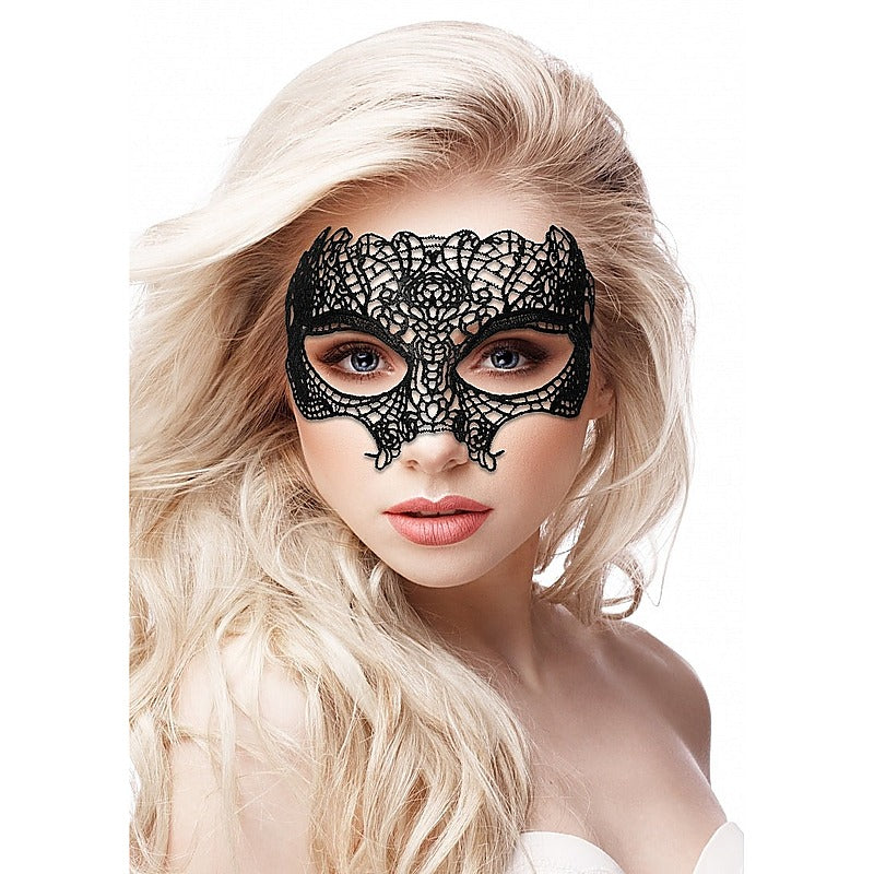 Hand Made Princess Fetish Lace Mask by Shots Toys - Masks And Blindfolds