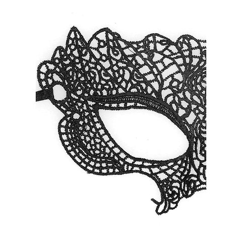 Hand Made Princess Fetish Lace Mask by Shots Toys - Masks And Blindfolds