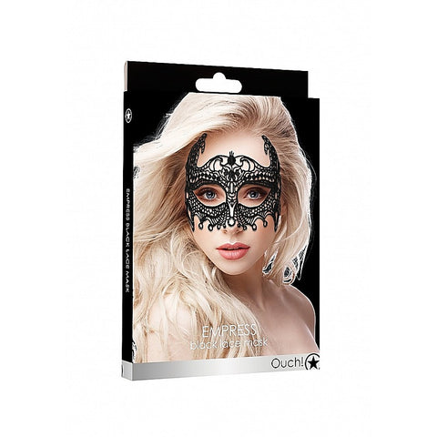 Empress Hand Made High Quality Lace Mask by Shots Toys - Masks And Blindfolds
