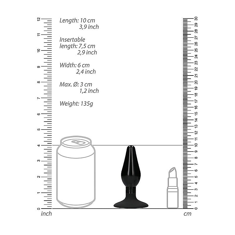 Pointed Interchangeable Butt Plug Set Medium by Shots Toys - Butt Plugs