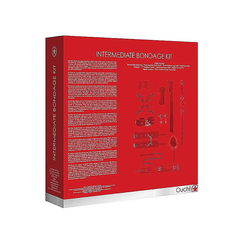 Intermediate Bondage Play Couples Sex Kit by Shots Toys - Bondage Kits