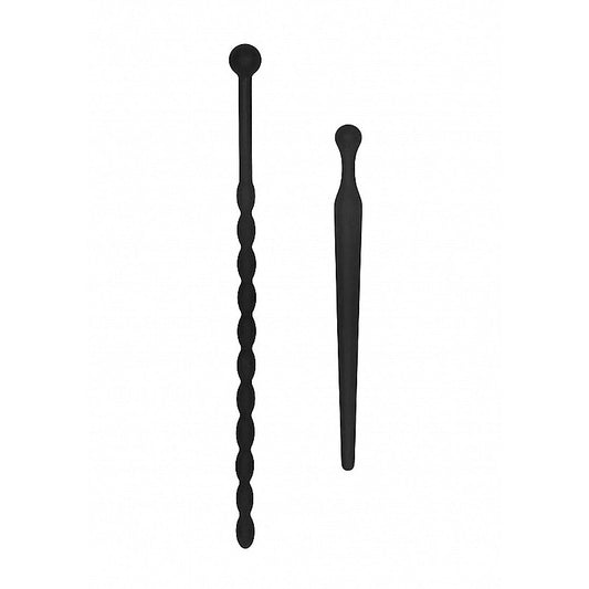 Silicone Urethral Beginners Plug Set by Shots Toys - Urethral Sounds