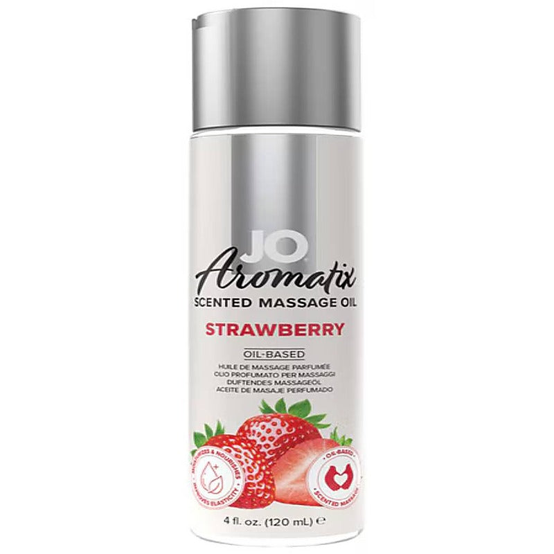 System Jo Aromatix Oil Based Massage Oil 120 ml Chocolate Scent - Massage Oils and Lubricants