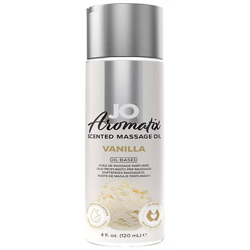 System Jo Aromatix Oil Based Massage Oil 120 ml Chocolate Scent - Massage Oils and Lubricants
