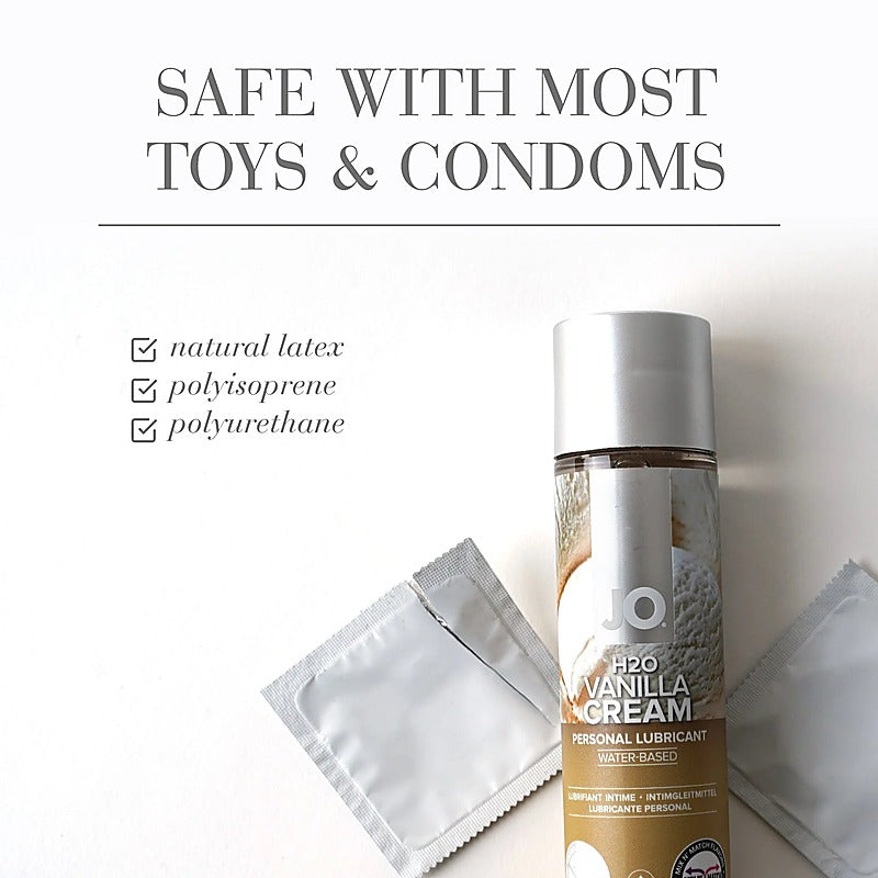 Peaches and Cream H20 Peachy Lips by System Jo - Lubricants and Lotions